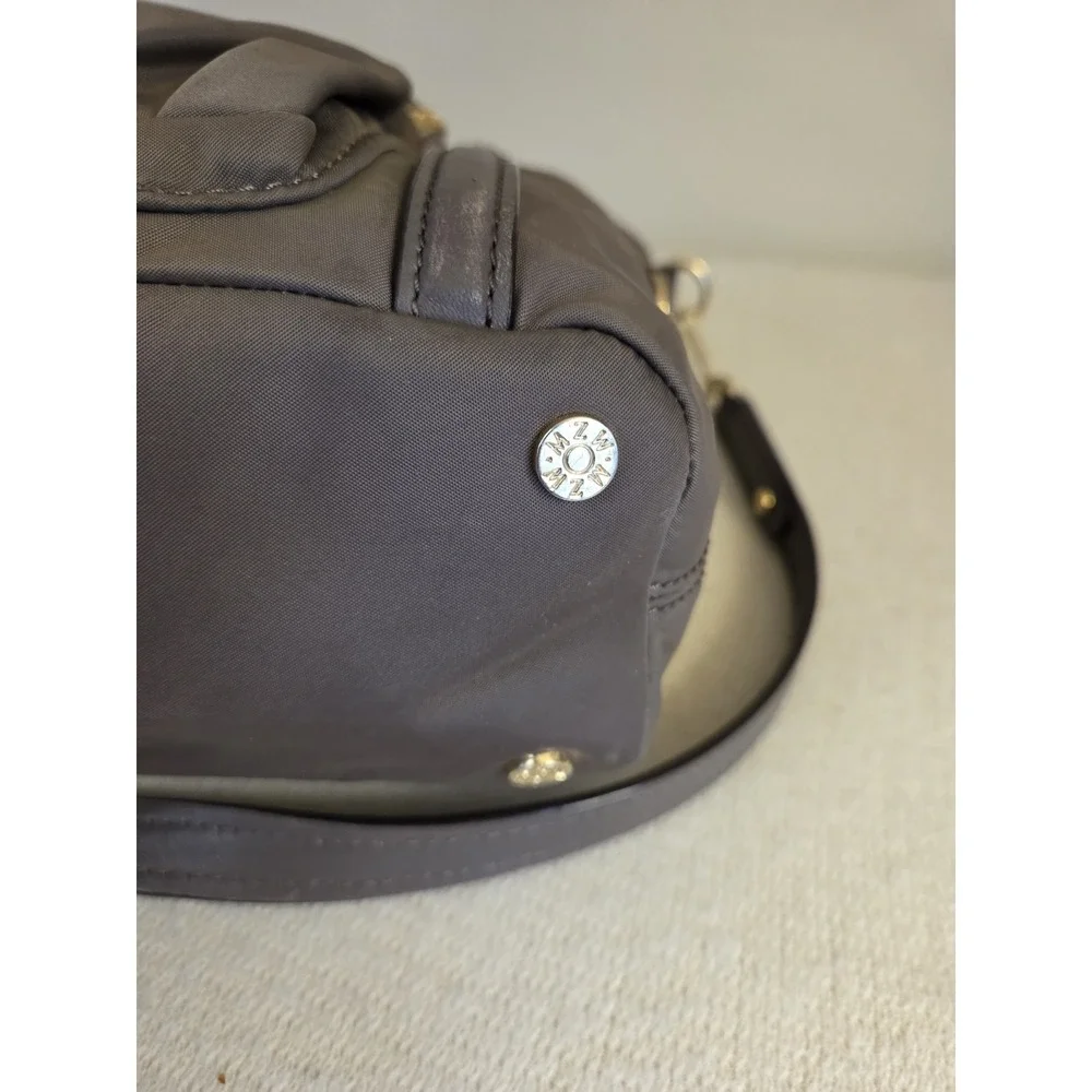 MZ Wallace Taupe Small Nikki Bedford Satchel Tote‎ Hand Bag
